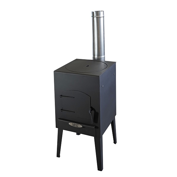 На фото изображено: «Тамерлан-1» печь под казан