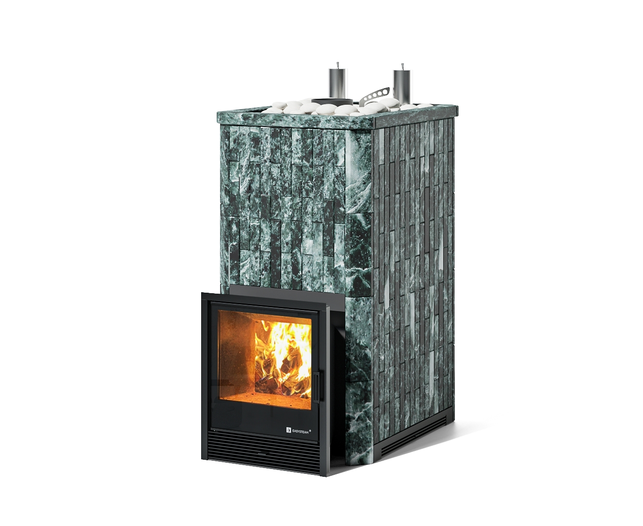 Печь Геленджик К в полноценном наборном кожухе