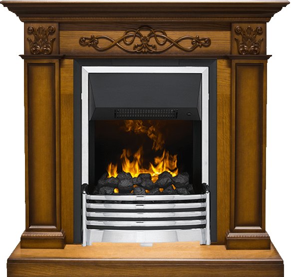 Каминокомплект Verona - Дуб антик с очагом Flagstaff Каминокомплект Verona - Дуб антик с очагом Flagstaff