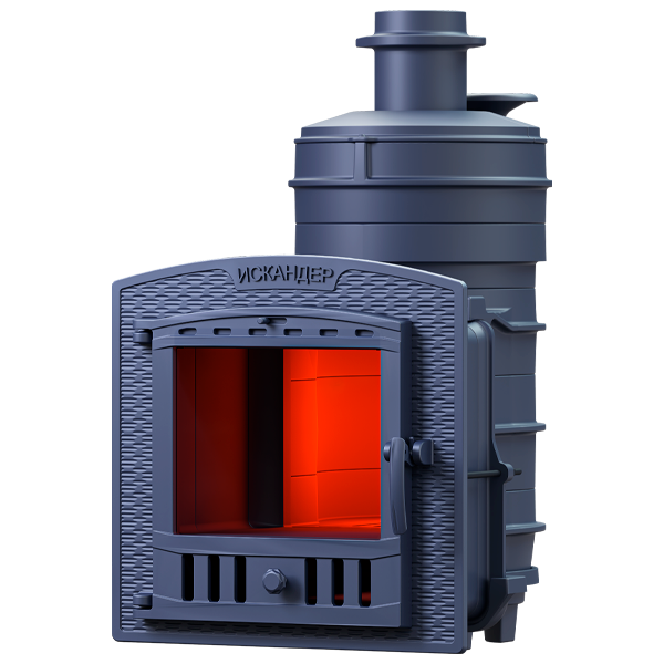 Чугунная печь для бани Искандер ЗК 16 (П2)