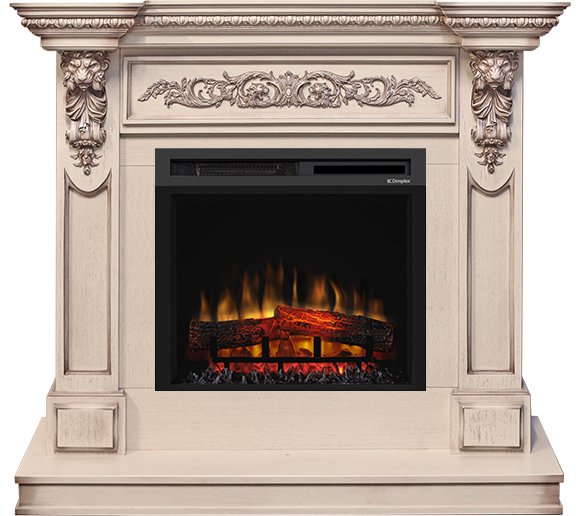 Каминокомплект Lancaster - Слоновая кость с очагом XHD23L-INT