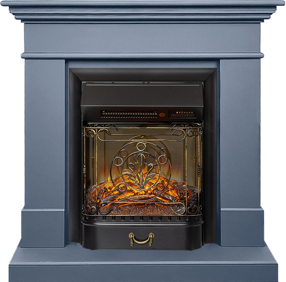 Каминокомплект California STD CRM (Разборный) - Санд антрацит с очагом Majestic FX M Black RC