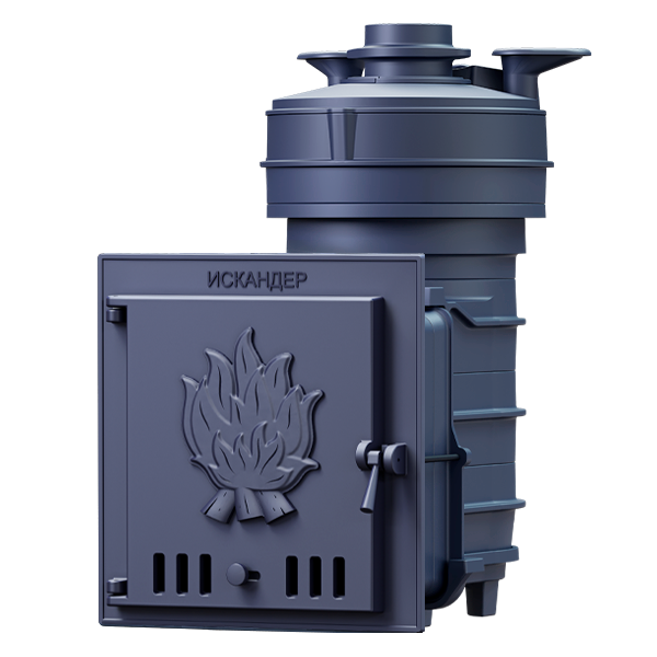 Чугунная печь для бани Искандер ЗК 18 Pro